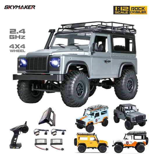 1:12 Scale MN Model RTR Version WPL RC Car 2.4G 4WD MN99S RC Rock Crawler MN98 MN99 Defender Pickup Remote Control Truck Toys